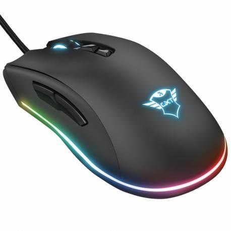 TRUST Mouse ottico da gaming Trust Kudos GXT900 RGB cablato nero